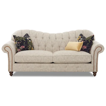 Sofa w/ Nailheads